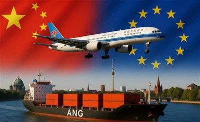 Сеамоверски терет из Кине у Европу